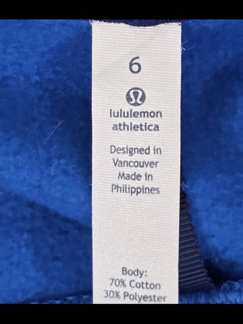 Lululemon Women’s Zip-Up Hooded Jacket in Blue - Picture 4 of 8